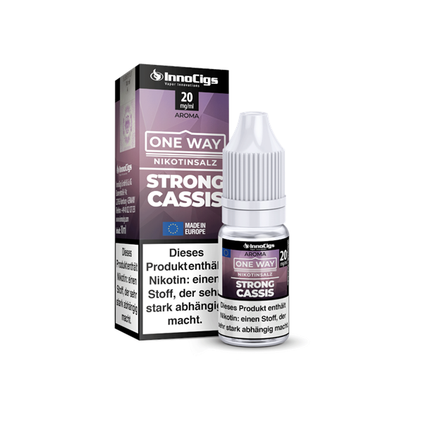 InnoCigs - One Way Strong Cassis 0 mg/ml